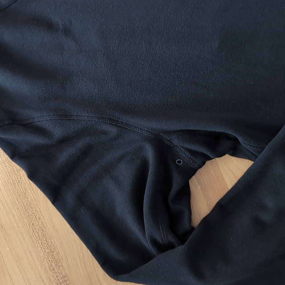 Kit & Ace Black Henley Shirt L - Picture 7 of 10